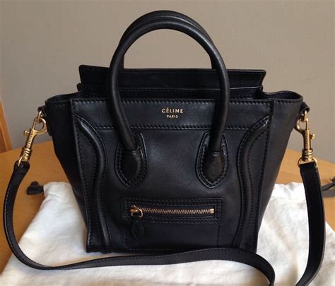 fake celine nano bag|Celine nano luggage bag.